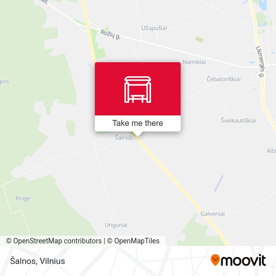 Карта Šalnos