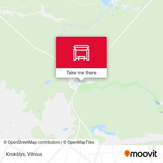 Карта Krokšlys