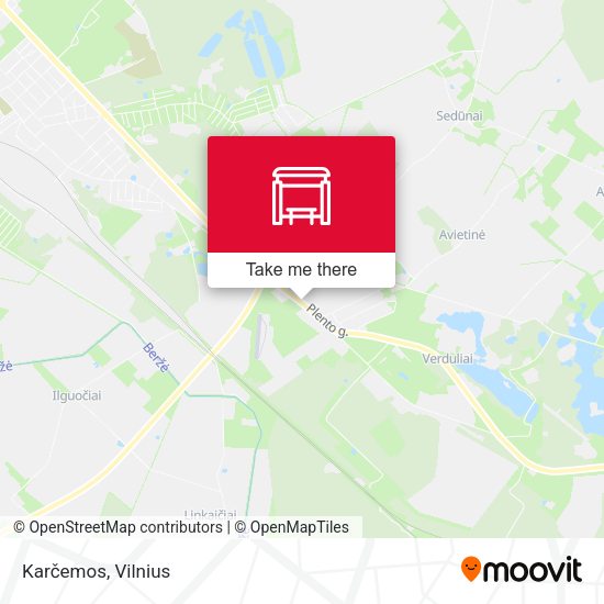 Карта Karčemos