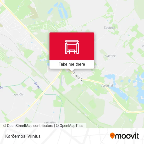 Карта Karčemos