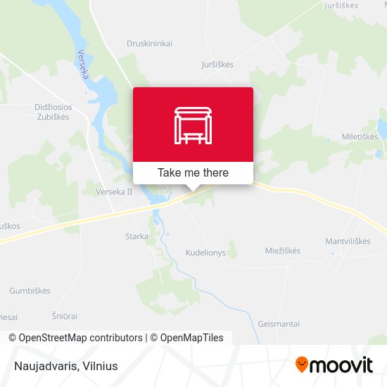 Карта Naujadvaris