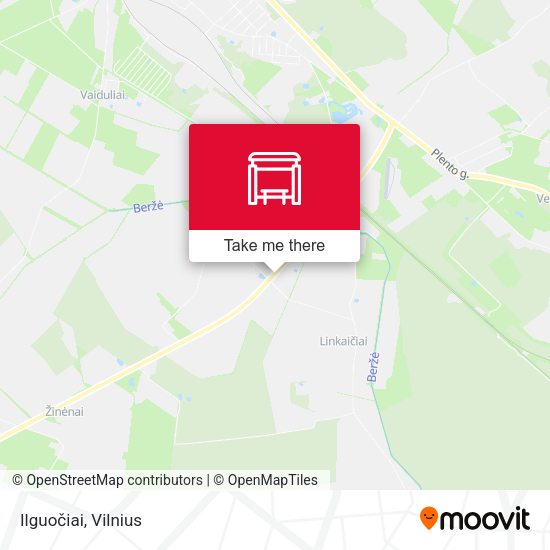 Карта Ilguočiai