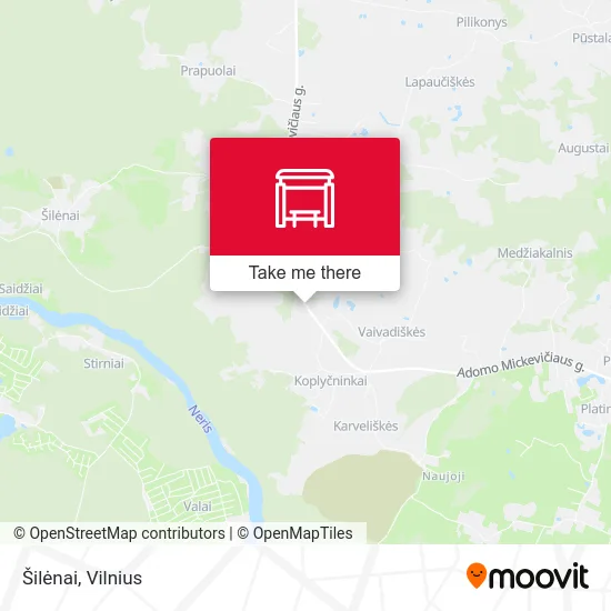Карта Šilėnai