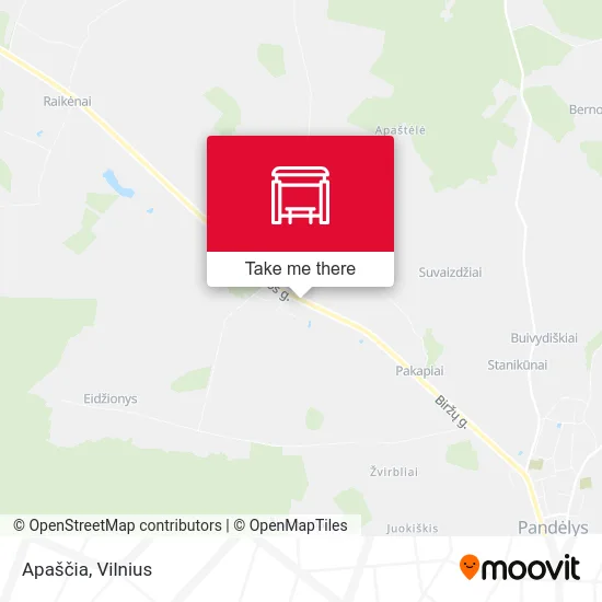 Карта Apaščia