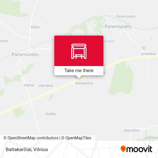Карта Baltakarčiai