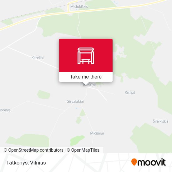Карта Tatkonys
