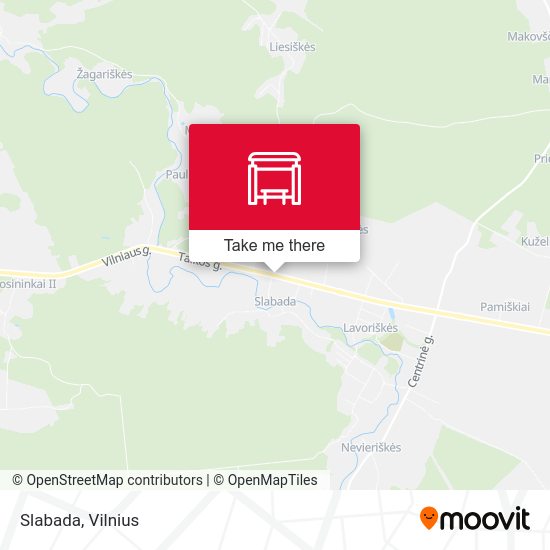 Карта Slabada