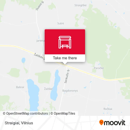 Карта Straigiai