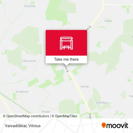 Карта Vaivadiškiai