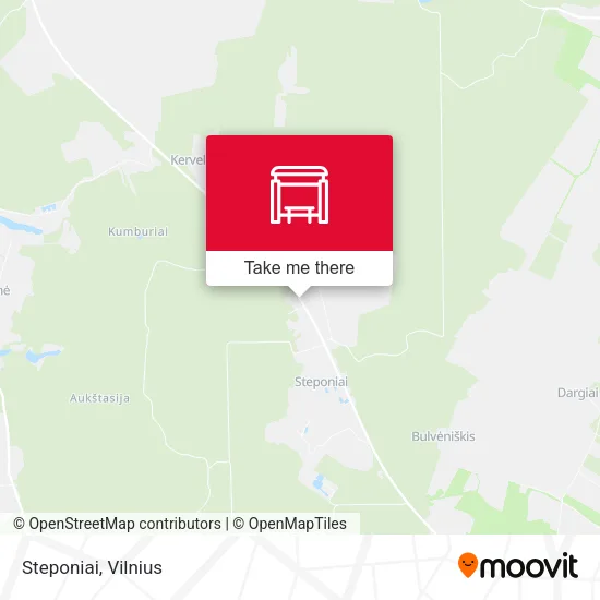 Карта Steponiai