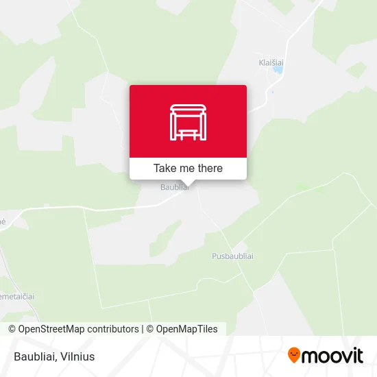 Карта Baubliai
