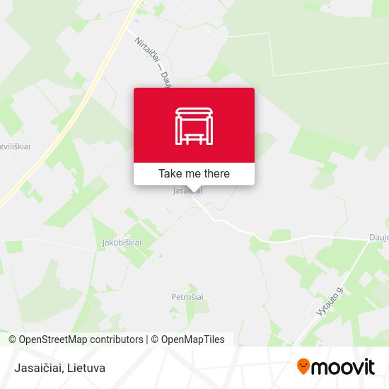 Карта Jasaičiai