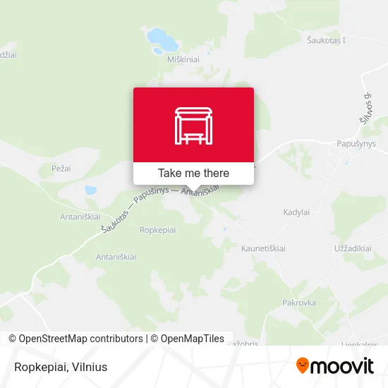 Карта Ropkepiai