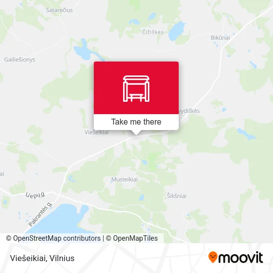 Карта Viešeikiai
