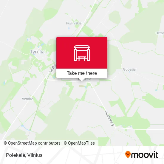 Карта Polekėlė