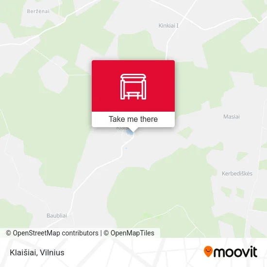 Карта Klaišiai