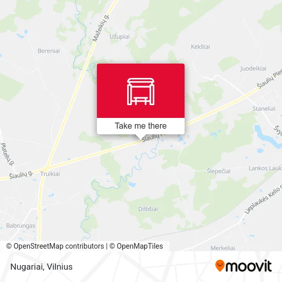 Карта Nugariai