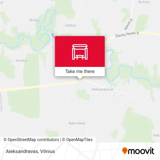 Карта Aleksandravas