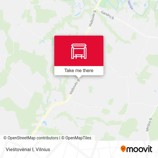 Vieštovėnai I map