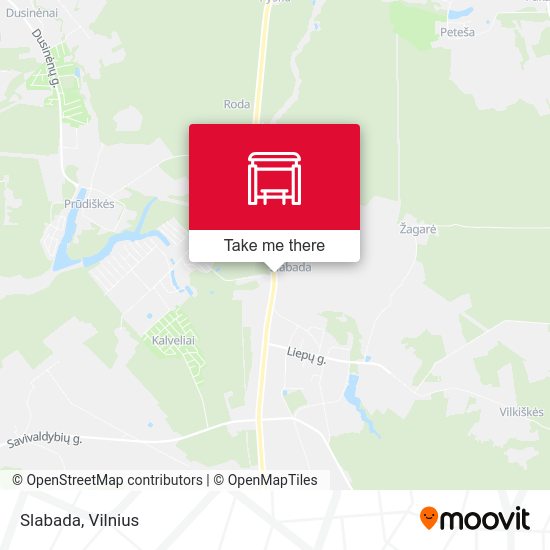 Карта Slabada