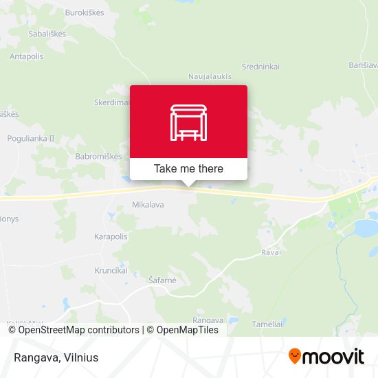 Карта Rangava