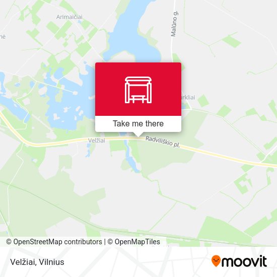 Карта Velžiai