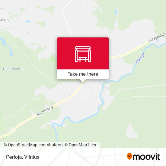 Карта Perloja