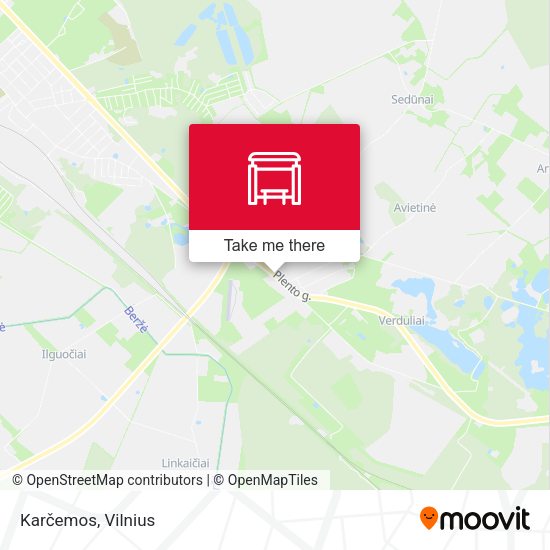 Карта Karčemos