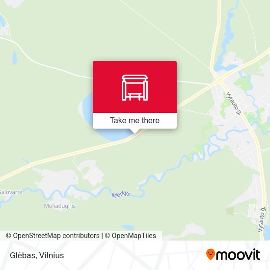 Карта Glėbas