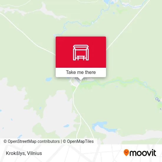 Карта Krokšlys