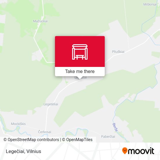 Карта Legečiai