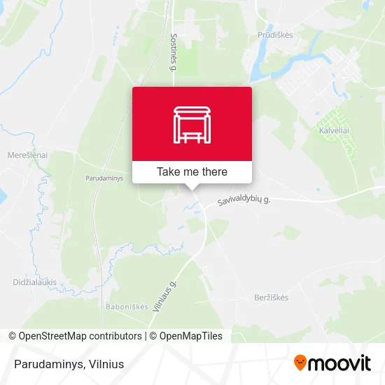 Карта Parudaminys