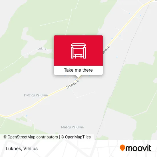 Карта Luknės