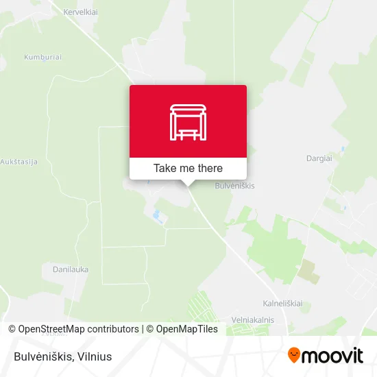 Карта Bulvėniškis
