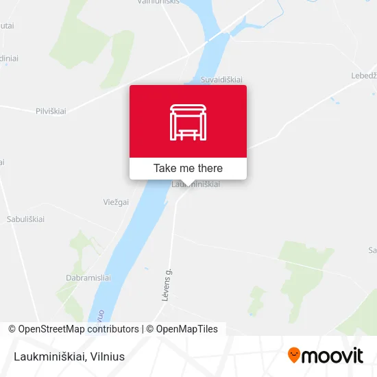 Карта Laukminiškiai
