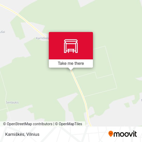 Карта Karniškės
