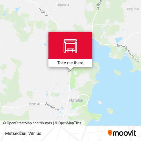 Карта Metsėdžiai