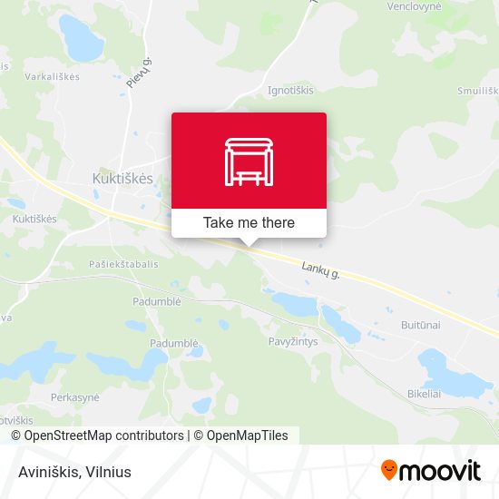 Карта Aviniškis