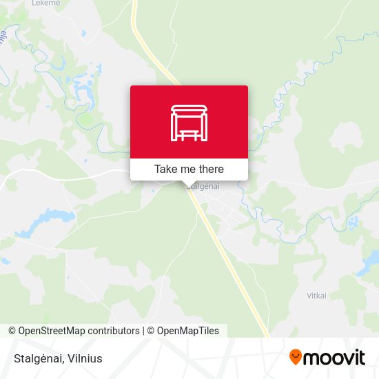 Карта Stalgėnai
