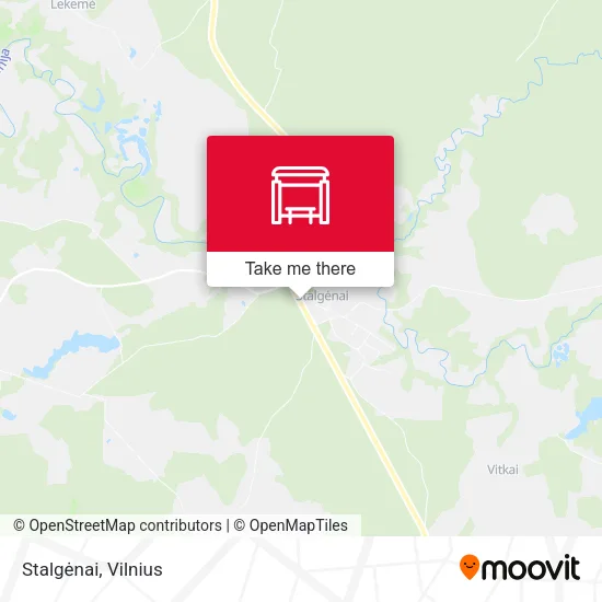 Карта Stalgėnai