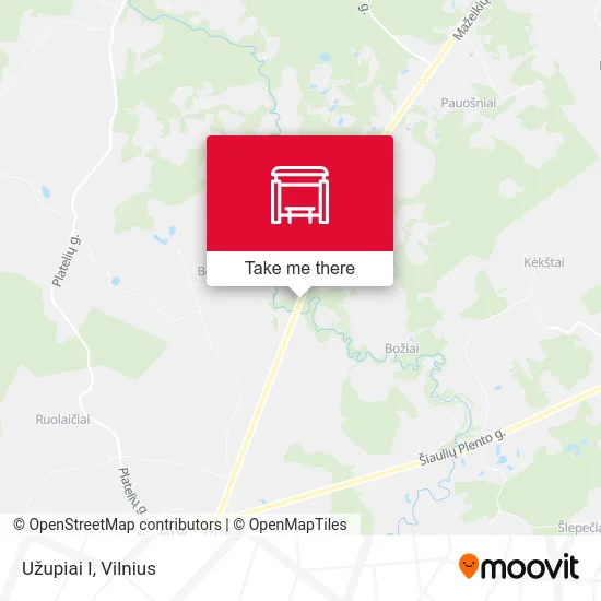 Карта Užupiai I