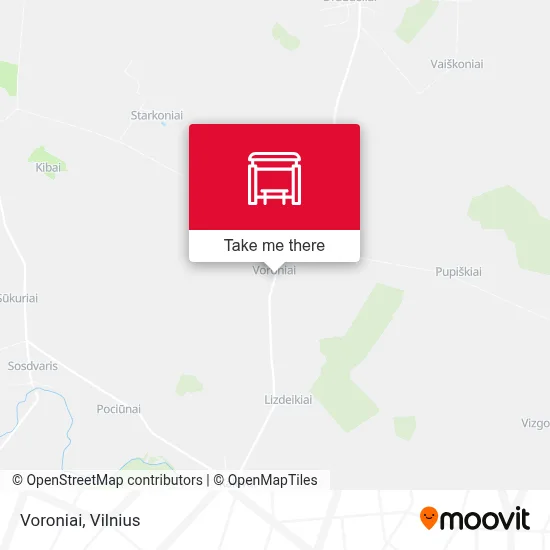 Voroniai map