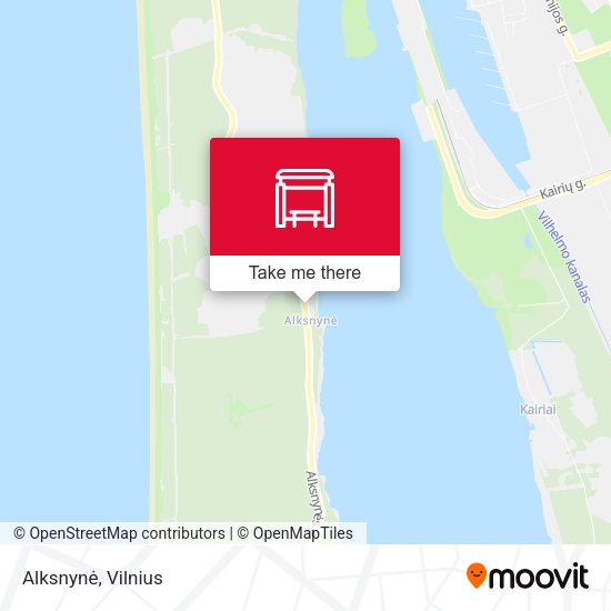 Карта Alksnynė