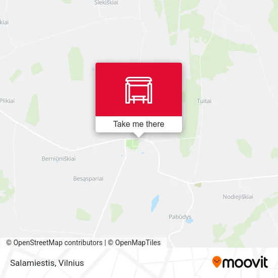 Карта Salamiestis