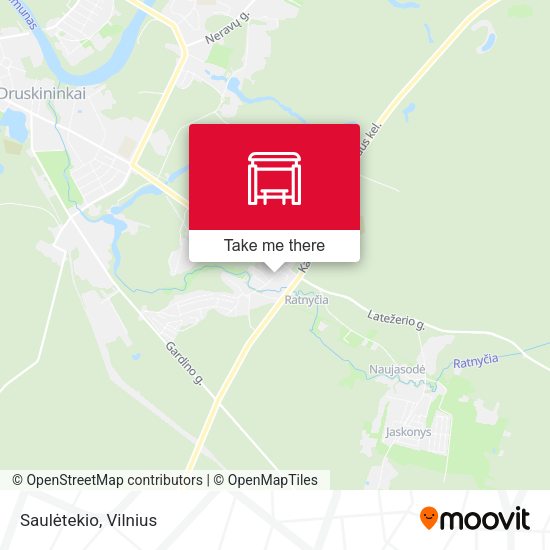 Карта Saulėtekio