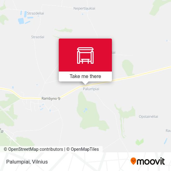 Карта Palumpiai