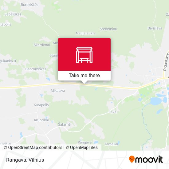 Карта Rangava