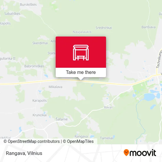Карта Rangava