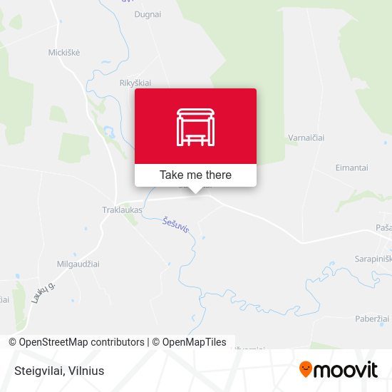 Карта Steigvilai