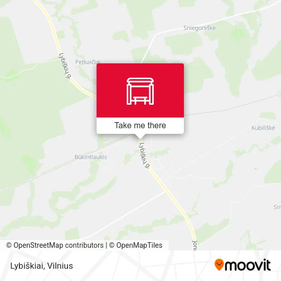 Карта Lybiškiai